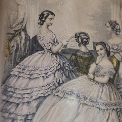 Le Bon Ton & Le Follet Fashion in Antique Frames