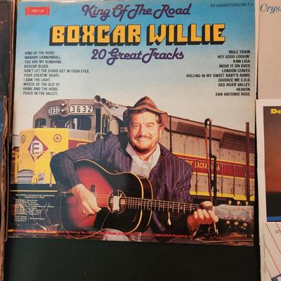 Lot Record Albums Boxcar Willie Jerry Reed, Eddy Arnold