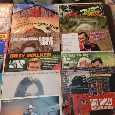 Lot Record Albums Boxcar Willie Jerry Reed, Eddy Arnold