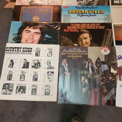Lot Record Albums Boxcar Willie Jerry Reed, Eddy Arnold