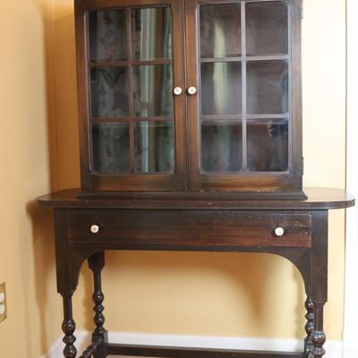 Vintage Display Cabinet on Stand