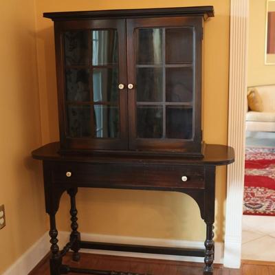 Vintage Display Cabinet on Stand