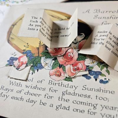 Lot A - Grouping of Vintage Bifold Cards