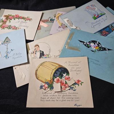 Lot A - Grouping of Vintage Bifold Cards