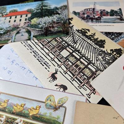 Lot B - 12 Vintage Post Cards