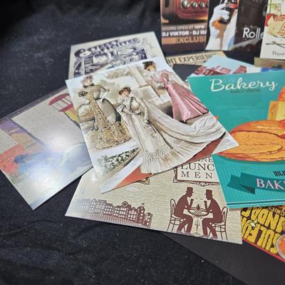 Lot C - 31 Unused Reproduction Advertising Post Cards