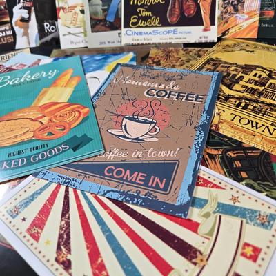 Lot C - 31 Unused Reproduction Advertising Post Cards