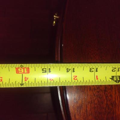 Demilune Accent/Entryway Table- Approx 27 1/2" Wide, 14 1/2" Deep, 28 1/2" Tall