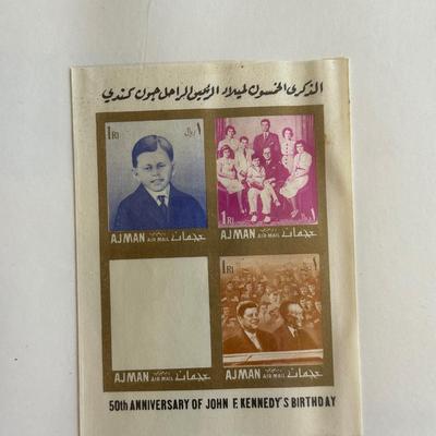 John F. Kennedy Memorial Stamps-Five Complete Albums