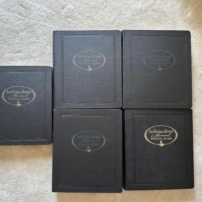 John F. Kennedy Memorial Stamps-Five Complete Albums