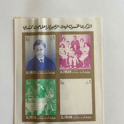 John F. Kennedy Memorial Stamps-Five Complete Albums