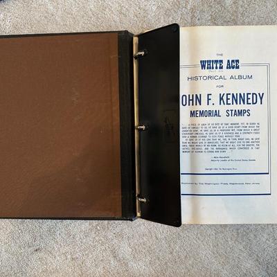 John F. Kennedy Memorial Stamps-Five Complete Albums