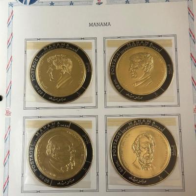 John F. Kennedy Memorial Stamps-Five Complete Albums