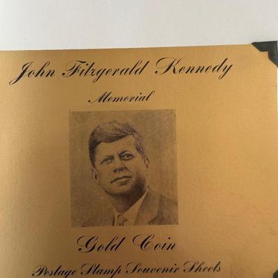 John F. Kennedy Memorial Stamps-Five Complete Albums