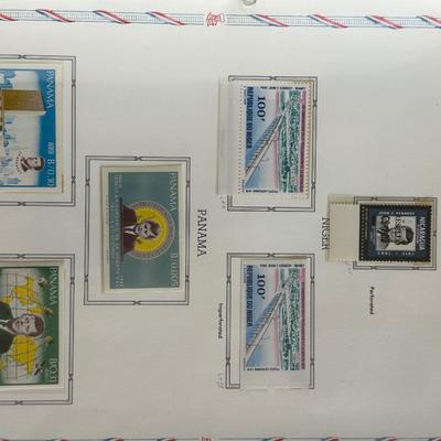 John F. Kennedy Memorial Stamps-Five Complete Albums