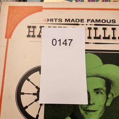 Lot of Record Albums Hank Williams, Ronnie Milsap,Conway Twitty, Carl Smith