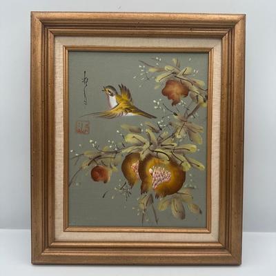 Framed Original Japanese Paintings on Canvas