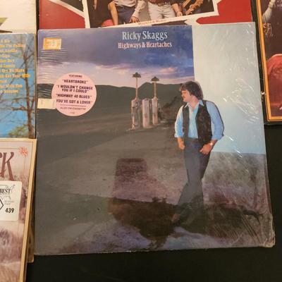 Another Lot Record Albums Randy Travis, Marty Stuart,Kenny Rogers,Eddie Rabbit, Exile, Andy Gibbs