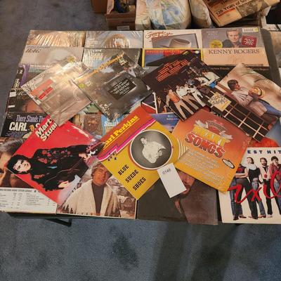 Another Lot Record Albums Randy Travis, Marty Stuart,Kenny Rogers,Eddie Rabbit, Exile, Andy Gibbs