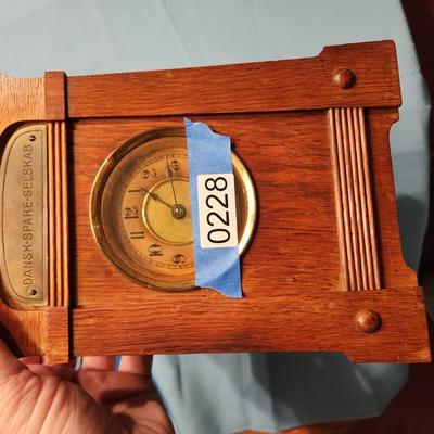 Dansk Spare-Selskab Clock & Bank