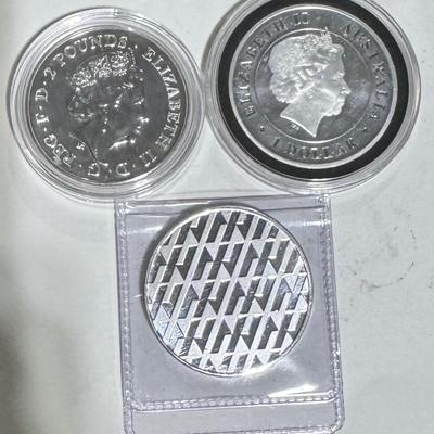Last Minute Add- 3 Sliver Coins
