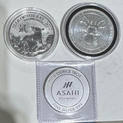 Last Minute Add- 3 Sliver Coins