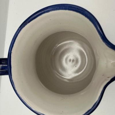Italian Lemon Decorative Plate and Pitcher
