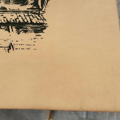 Woodblock Print Titled “Ruffindale”