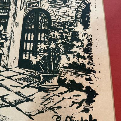 Woodblock Print Titled “Ruffindale”