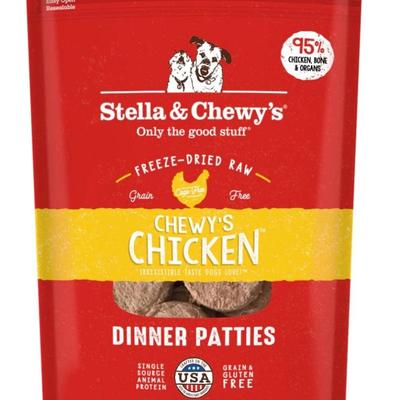 Chewy’s Chicken Freeze-Dried Raw Dinner Patties 25 oz