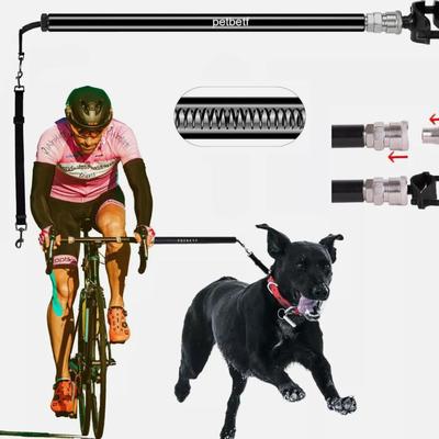 Hands Free Dog Bike Leash w/Quick Connect