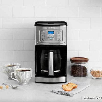A - Cuisinart Brew Central 14-Cup Programmable Coffee Maker