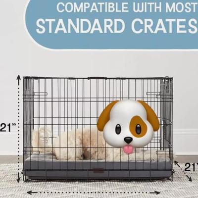 Medium (30” x 20”) Waterproof & Machine Washable Dog Bed