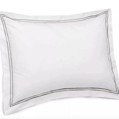 Pair of King Size Pinzon 400-Thread Count Egyptian Cotton Sateen Hotel Stitch Sham 20"x36"