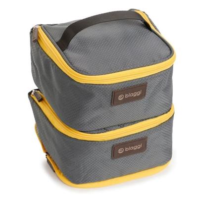 Biaggi ZipCubes Mini Cube Duo - SET OF 2, TSA-Approved 7"x7"x4" Ultralight Packing Cubes for Toiletries, Makeup,...