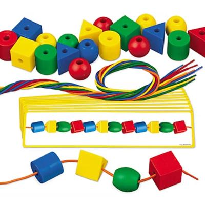 Lakeshore Learning Indestructible Giant Beads & Patterns - 3 yrs. - 5 yrs. / Preschool - Kindergarten