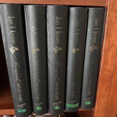 Large John F. Kennedy Memorial Stamp Collection