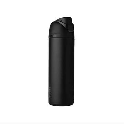 Owala 24oz FreeSip Stainless Steel Water Bottle in Very Very Dark (Black)