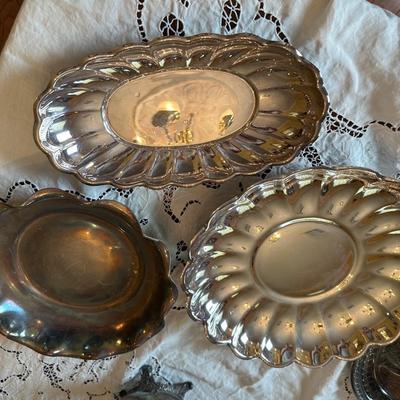Collection of Silver Plated Items