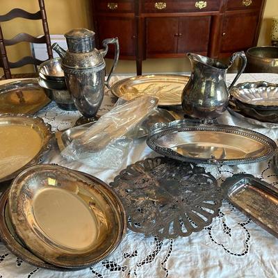 Collection of Silver Plated Items