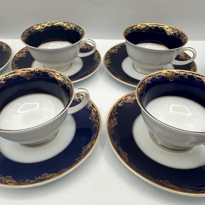 ROSENTHAL Germany Teacups, Creamer & Sugar