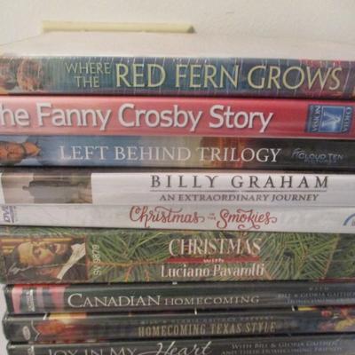 DVD's & Christmas CD's