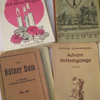 Mostly Vintage German Books & Pamphlets