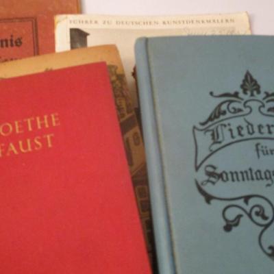 Mostly Vintage German Books & Pamphlets