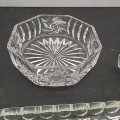 Clear Glass Crystal Dishes