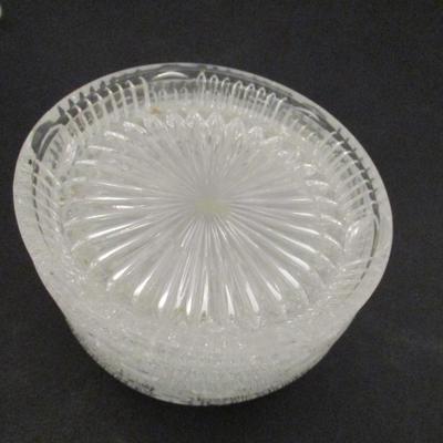 Clear Glass Crystal Dishes