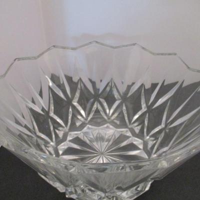 Crystal Bowl Biscuit Jar & Shannon Crystal Ireland Bowl