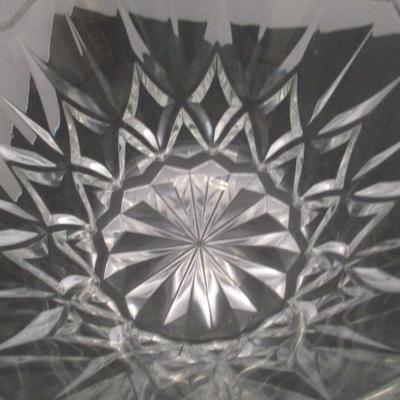 Crystal Bowl Biscuit Jar & Shannon Crystal Ireland Bowl