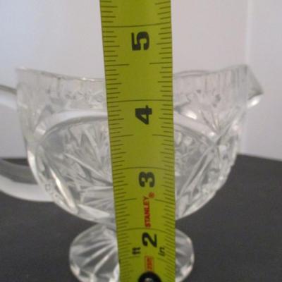 Avitra Crystal Candy Dish & Gravy Boat