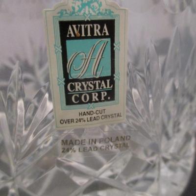 Avitra Crystal Candy Dish & Gravy Boat
